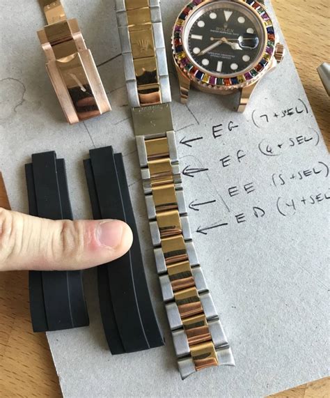 rolex oysterflex chocolate|oysterflex size chart.